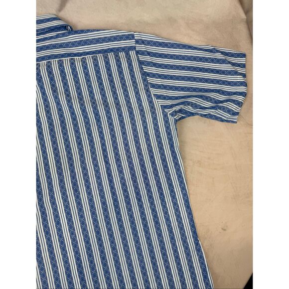 Vintage Sears Kings Road 1970s Button Up Shirt Dagger Collar Size Medium - Picture 8 of 10